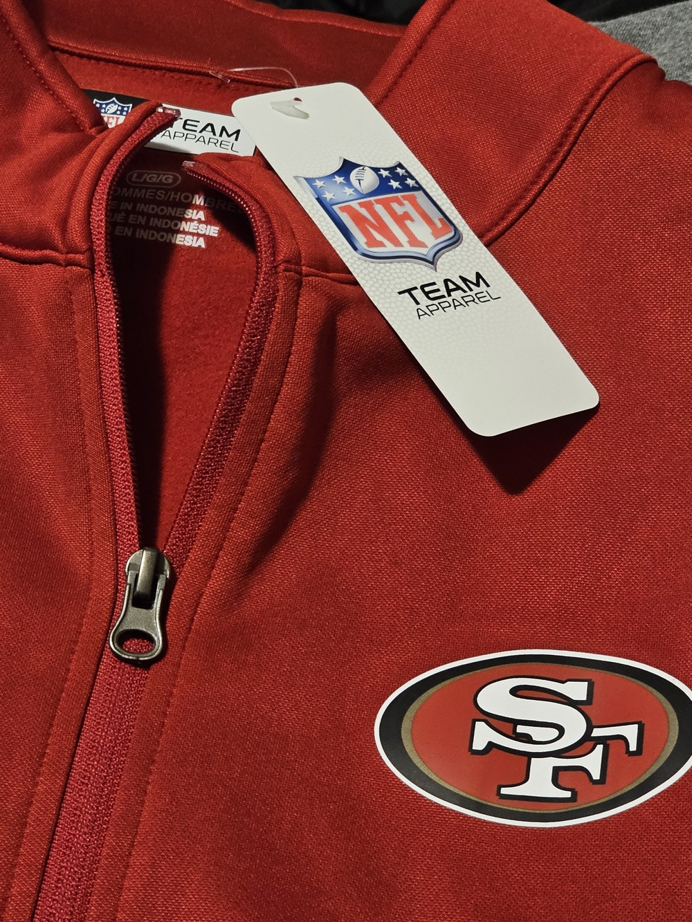 Red Kids Full-Zip Jacket